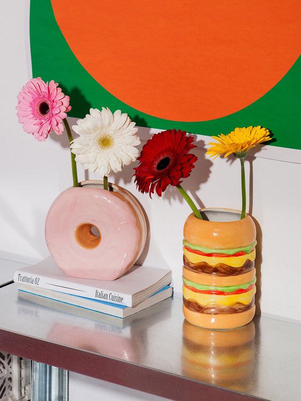 Doiy Fast Food Vase Burger