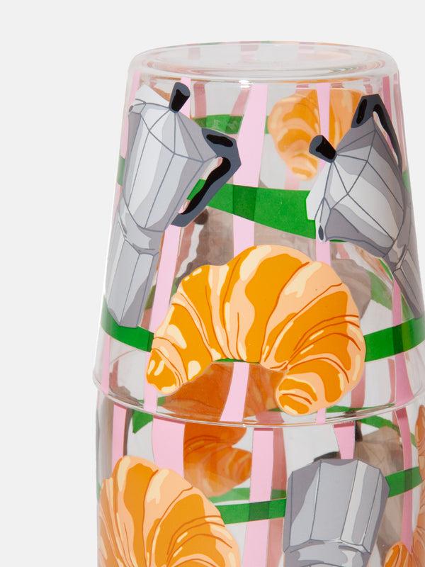 Doiy Good Morning Jar & Glass