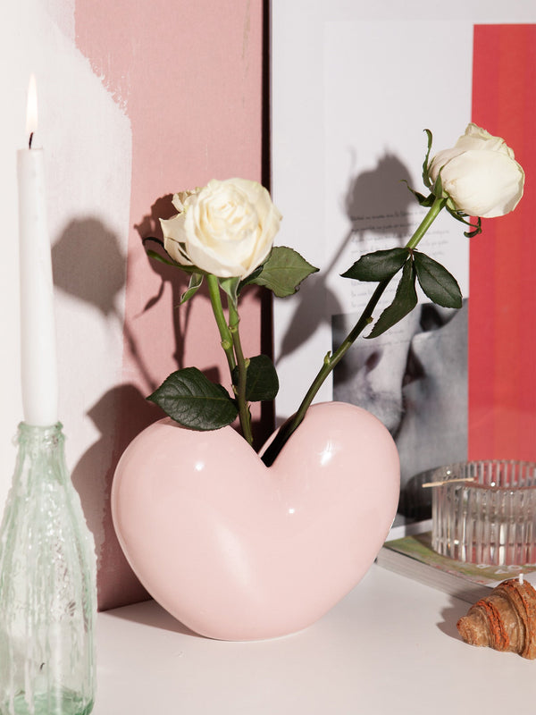 Doiy Love Vase Pink