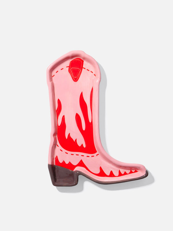 Doiy Rodeo Cowboy Boot Trinket Tray