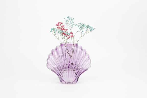 Doiy Seashell Vase Lilac