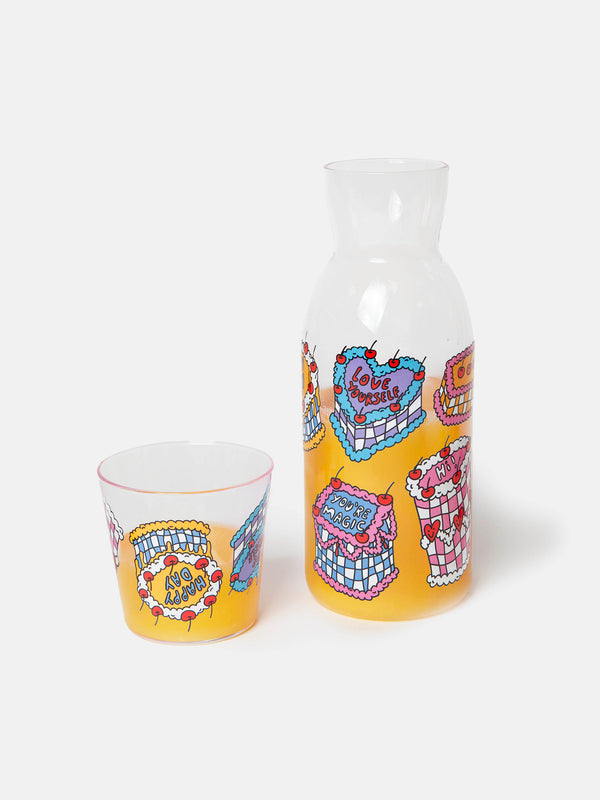 Doiy Sweetie Jar & Glass