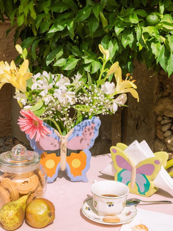 Doiy Woodland Butterfly Vase
