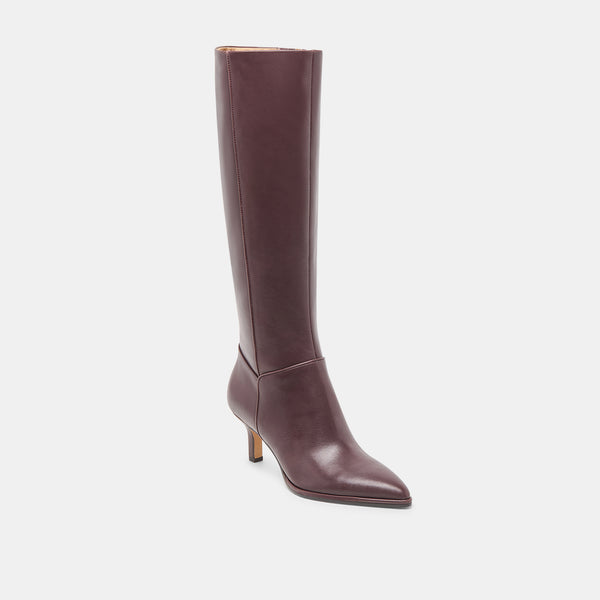 Dolce Vita Aldy Boots Mulberry Leather MULBERRY LEATHER