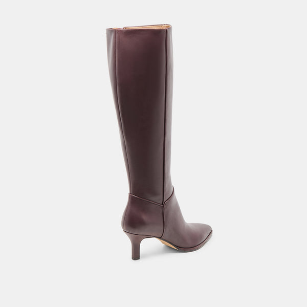 Dolce Vita Aldy Boots Mulberry Leather MULBERRY LEATHER
