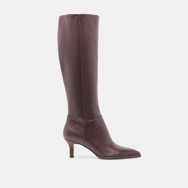 dolce vita Aldy Boots Mulberry Leather MULBERRY LEATHER