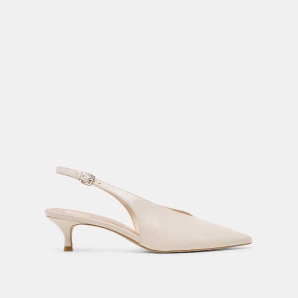 Dolce Vita Alenna Heels Bone Crinkle Patent BONE CRINKLE PATENT