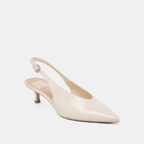 Dolce Vita Alenna Heels Bone Crinkle Patent BONE CRINKLE PATENT