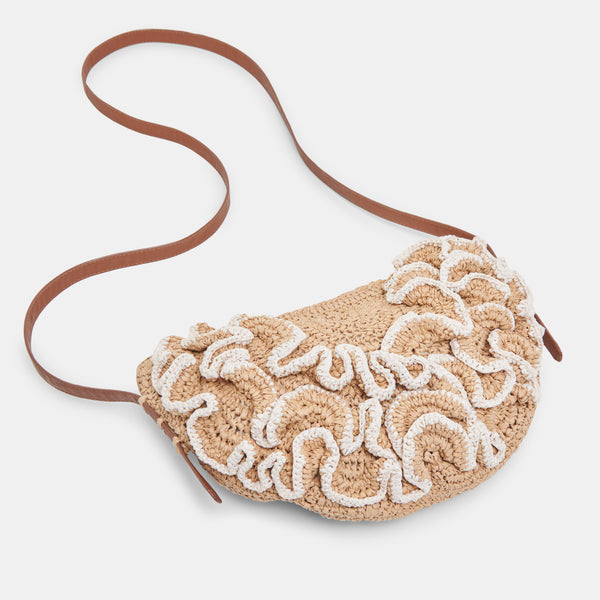 Dolce Vita Atrani Crossbody Natural Raffia NATURAL RAFFIA