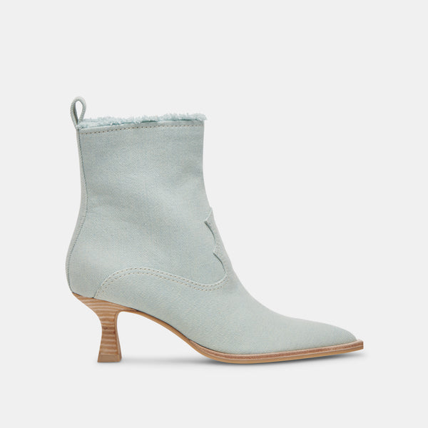 Dolce Vita Austin Boots Light Blue Denim LIGHT BLUE DENIM