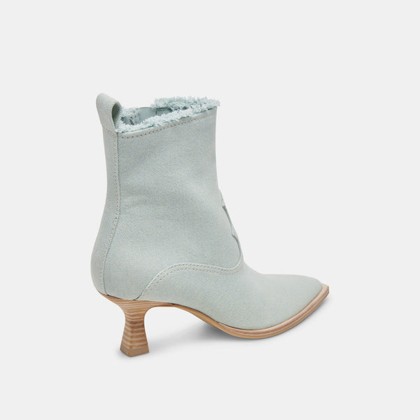 Dolce Vita Austin Boots Light Blue Denim LIGHT BLUE DENIM
