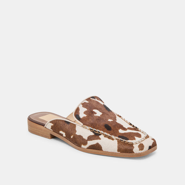 Dolce Vita Bradly Flats Cocoa Taurus Calf Hair COCOA TAURUS CALF HAIR