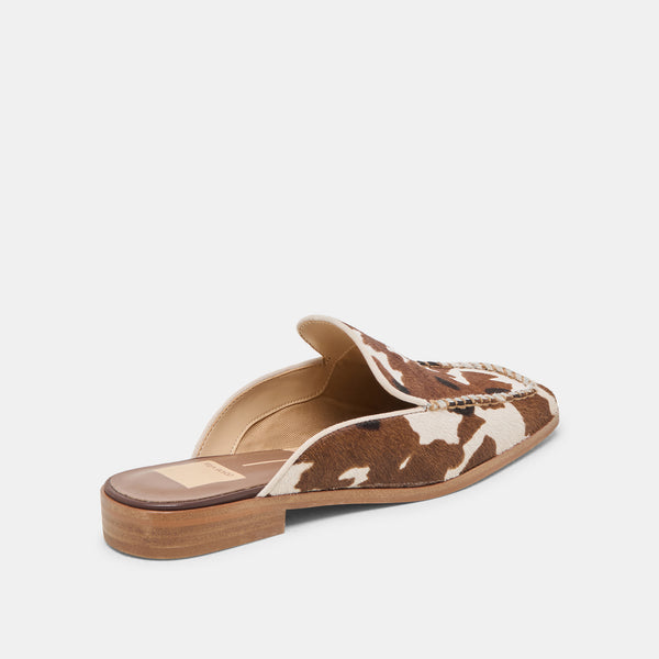 Dolce Vita Bradly Flats Cocoa Taurus Calf Hair COCOA TAURUS CALF HAIR