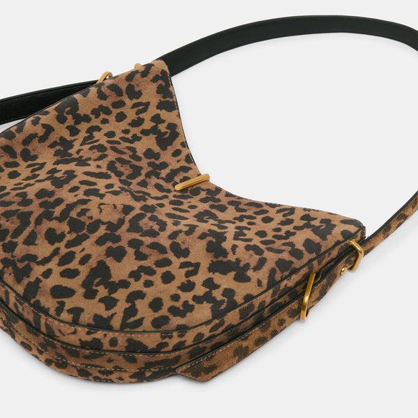 Dolce Vita Bree Shoulder Bag Leopard Suede LEOPARD SUEDE