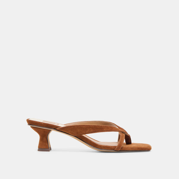 Dolce Vita Brevel Heels Dk Brown Suede DK BROWN SUEDE