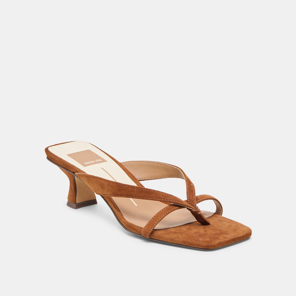 Dolce Vita Brevel Heels Dk Brown Suede DK BROWN SUEDE