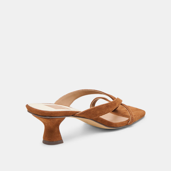 Dolce Vita Brevel Heels Dk Brown Suede DK BROWN SUEDE