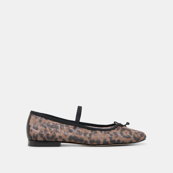 Dolce Vita Cadel Ballet Flats Dk Leopard Mesh DK LEOPARD MESH