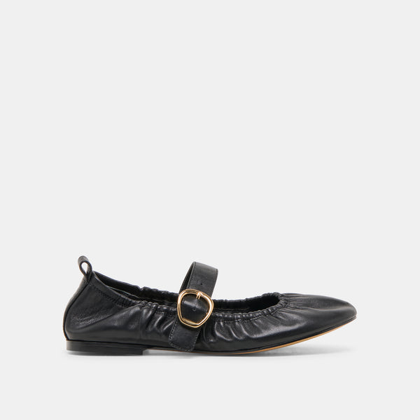Dolce Vita Caely Ballet Flats Black Leather BLACK LEATHER
