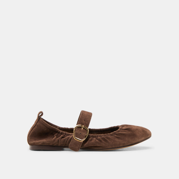 Dolce Vita Caely Ballet Flats Dk Brown Suede DK BROWN SUEDE