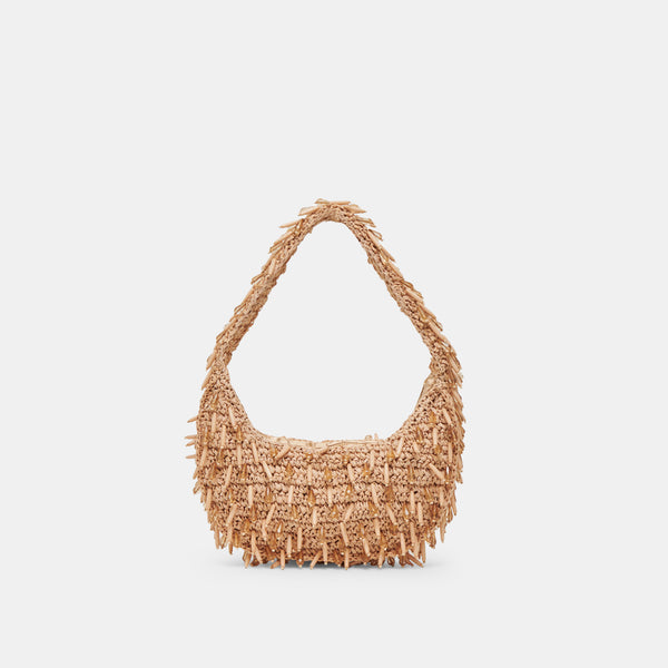 Dolce Vita Caicos Shoulder Bag Natural Raffia NATURAL RAFFIA