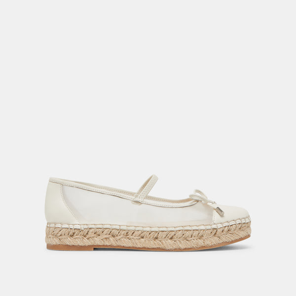 Dolce Vita Cambre Ballet Flats White Mesh WHITE MESH