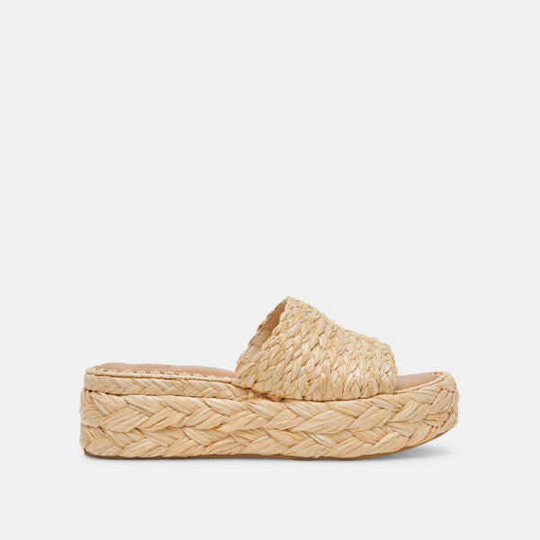 dolce vita Chavi Sandals Lt Natural Raffia LT NATURAL RAFFIA