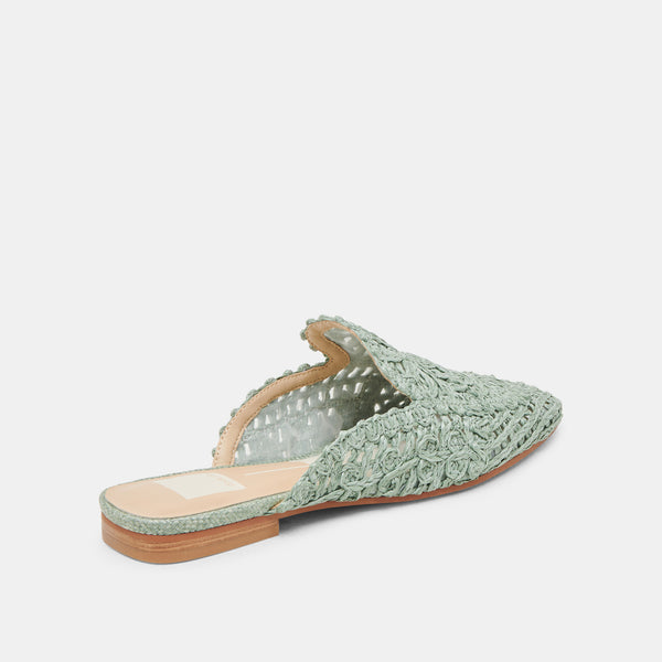 Dolce Vita Diya Flats Light Sage Macrame LIGHT SAGE MACRAME