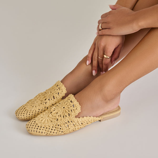 Dolce Vita Diya Flats Lt Natural Macrame LT NATURAL MACRAME