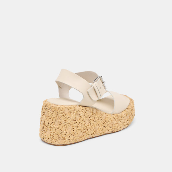 Dolce Vita Auri Wedges Bone Leather BONE LEATHER