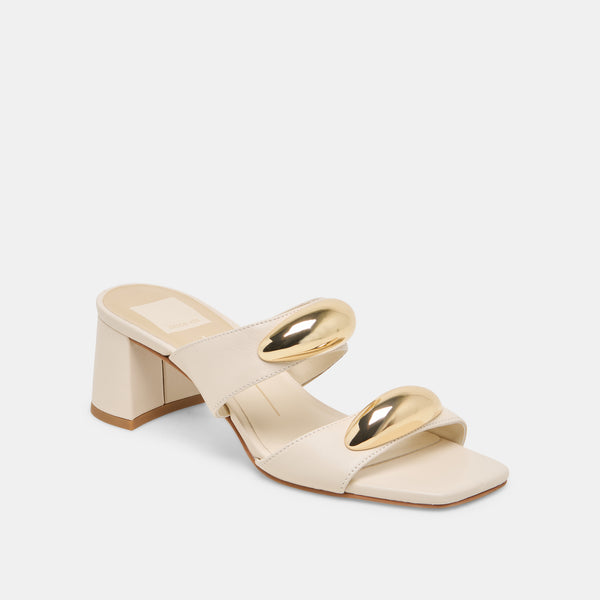 Dolce Vita Barnet Heels Bone Leather BONE LEATHER