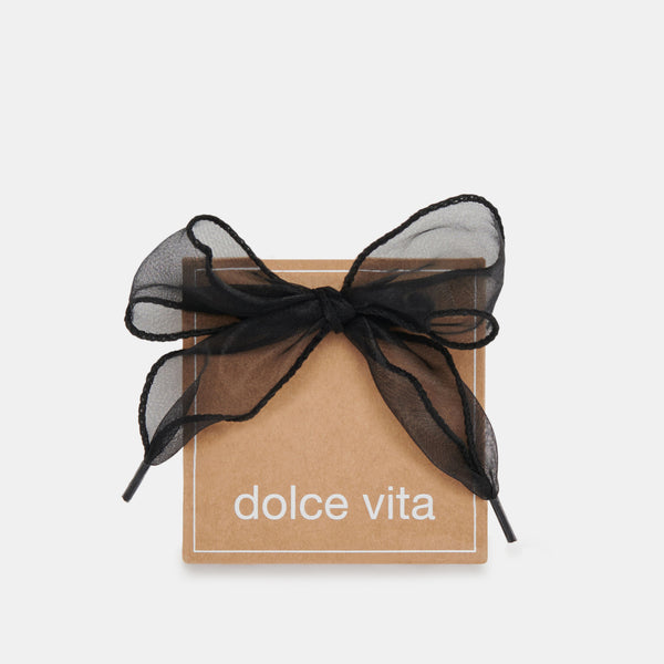 Dolce Vita Curly Organza Lace Black BLACK