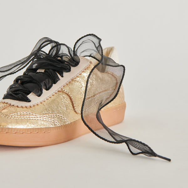 Dolce Vita Curly Organza Lace Black BLACK