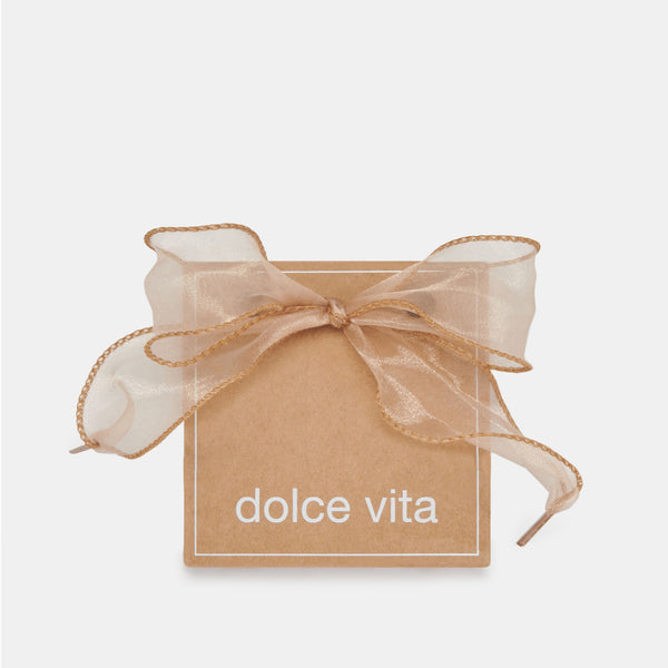Dolce Vita Curly Organza Lace Tan TAN