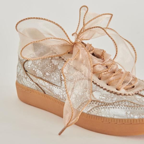 Dolce Vita Curly Organza Lace Tan TAN