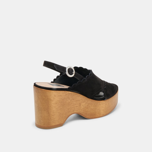 Dolce Vita Dilion Wedges Black Nubuck BLACK NUBUCK