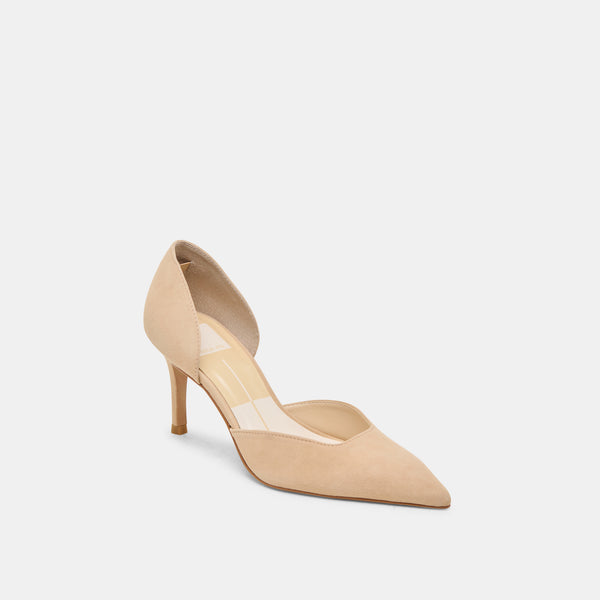 Dolce Vita Eloy Heels Tan Suede TAN SUEDE