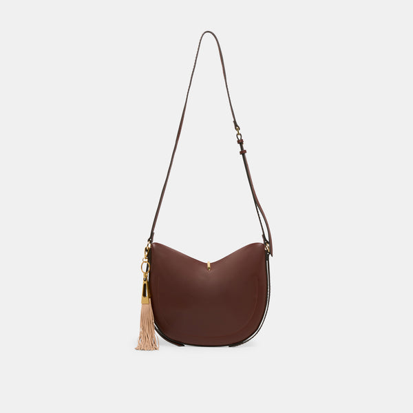 Dolce Vita Fringe Tassel Bag Charm Camel CAMEL