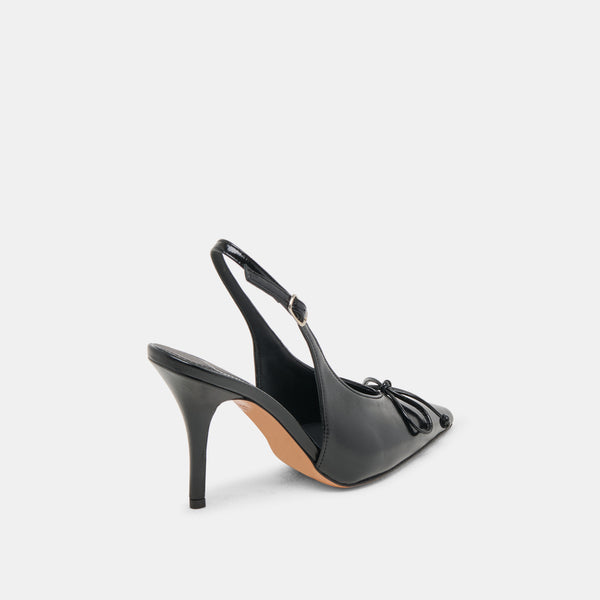 Dolce Vita Geena Heels Black Leather BLACK LEATHER