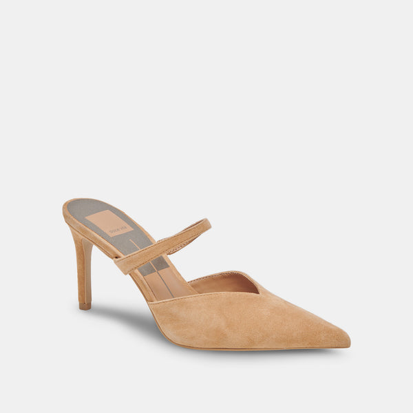 Dolce Vita Kanika Heels Tan Suede TAN SUEDE