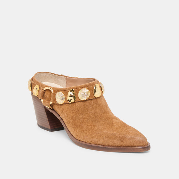 Dolce Vita Kanyon Heels Brown Suede BROWN SUEDE