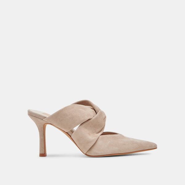 Dolce Vita Kelsy Heels Taupe Suede TAUPE SUEDE