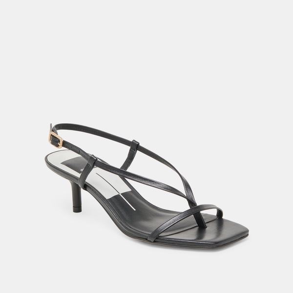 Dolce Vita Laury Heels Black Leather BLACK LEATHER