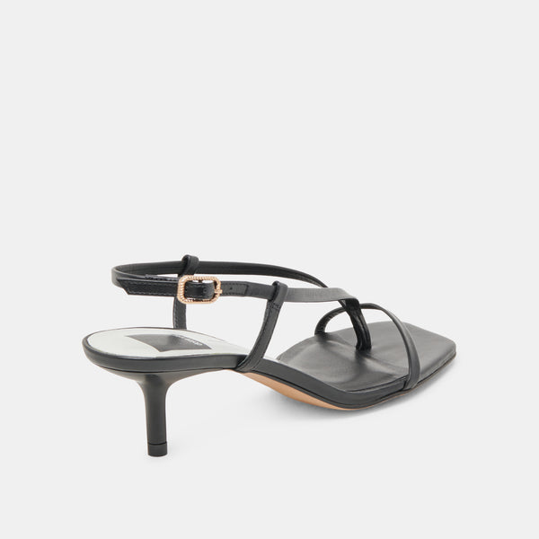 Dolce Vita Laury Heels Black Leather BLACK LEATHER