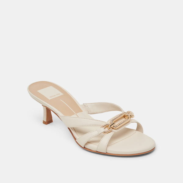 Dolce Vita Lerah Heels Bone Leather BONE LEATHER