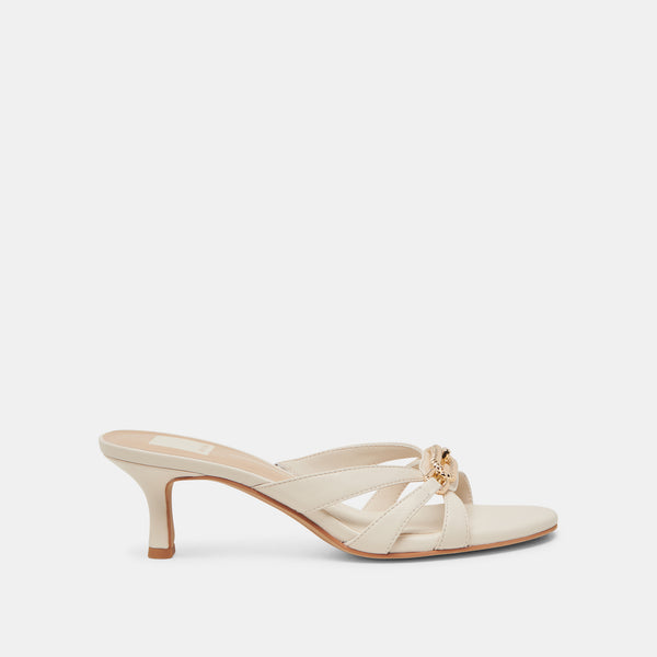 dolce vita Lerah Heels Bone Leather BONE LEATHER