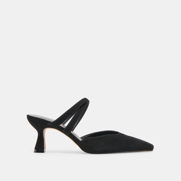 dolce vita Linore Heels Onyx Suede ONYX SUEDE