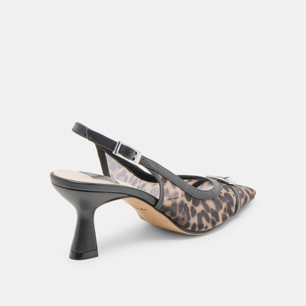Dolce Vita Lorine Heels Leopard Mesh LEOPARD MESH