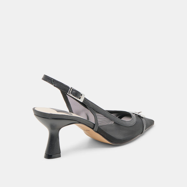 Dolce Vita Lorine Heels Onyx Mesh ONYX MESH