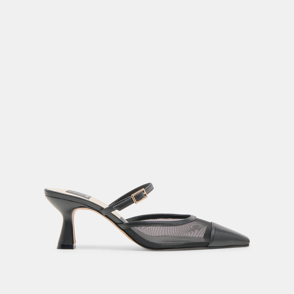 Dolce Vita Loyd Heels Onyx Mesh ONYX MESH